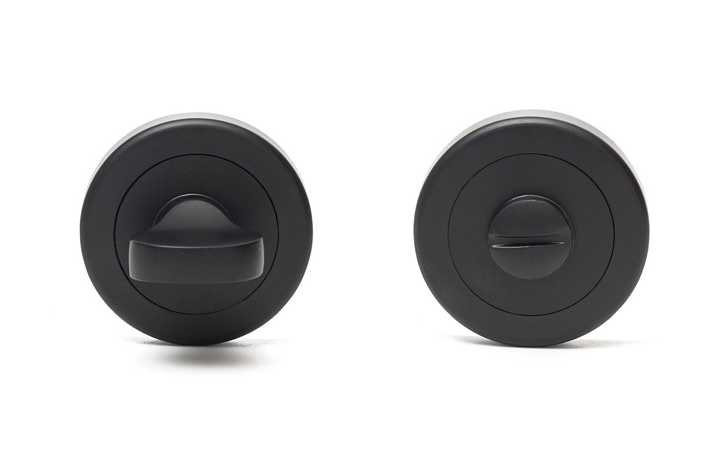 מנעול תפוס פנוי עגול שחור